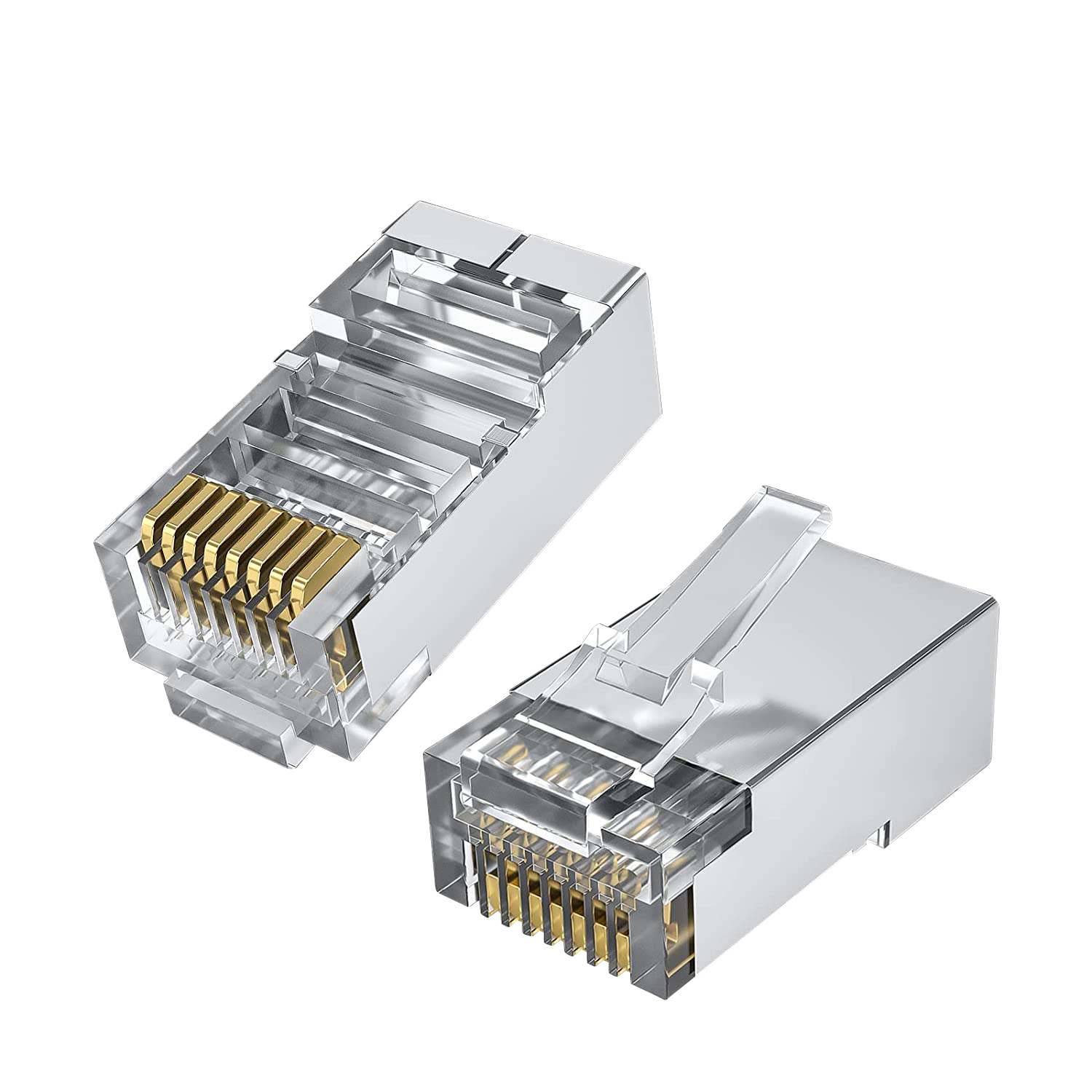 CAT6 STP 8P8C RJ45 Modulær plugg