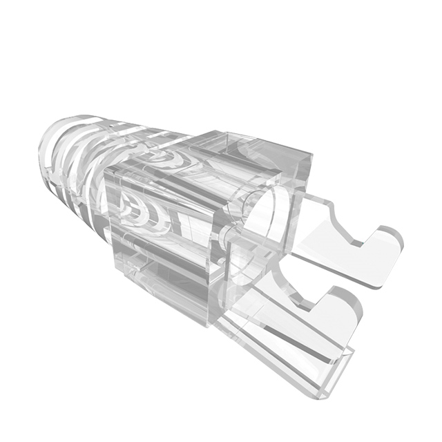 Ny PC Transparent RJ45 Modular Plug Boot