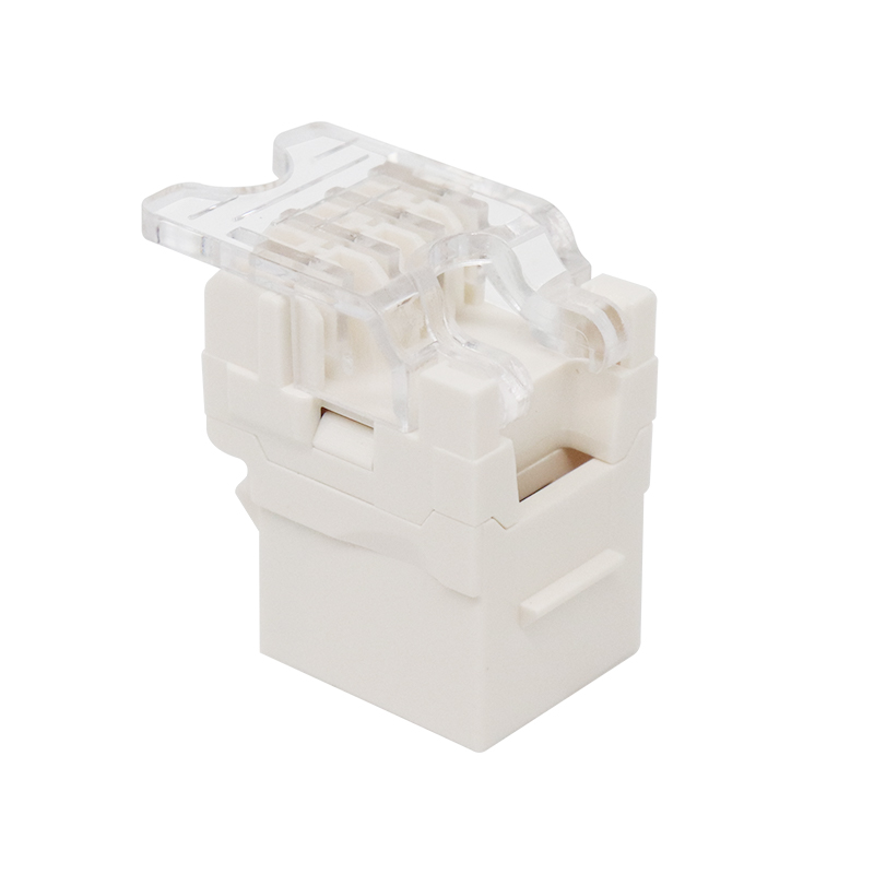 Cat3 RJ11 6P4C 180 Grad UTP Toolless Keystone Jack