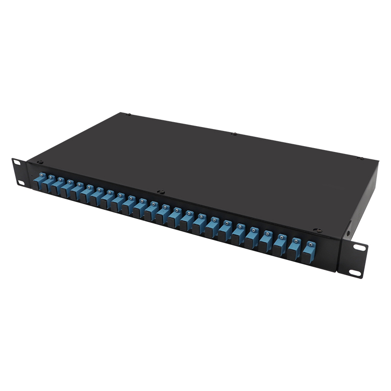 24 Port 24 kjerner SC UPC Simplex Patch Panel Rack Type