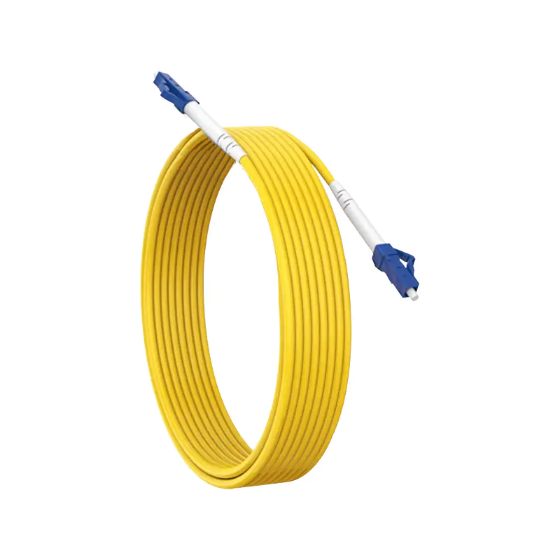 Hva er den interne strukturen til enkeltmodus LC UPC til LC UPC simplex patch ledning 2.0mm?